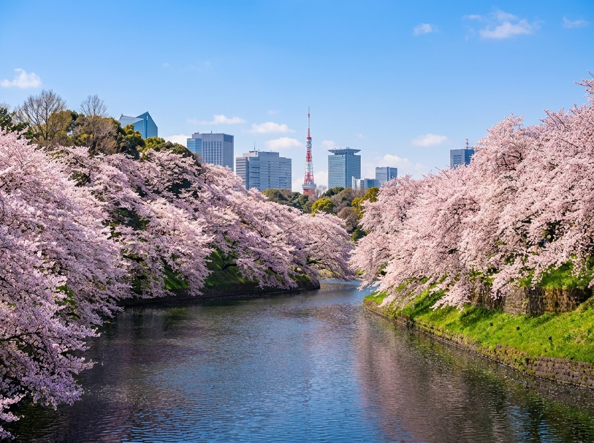 When Japan Turns to Blossom